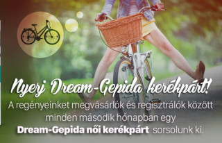 Nyerjen Dream-Gepida kerékpárt!