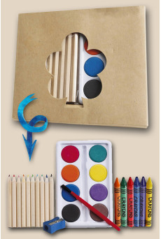 Pingálószett a Nyírd ki ezt a naplóthoz