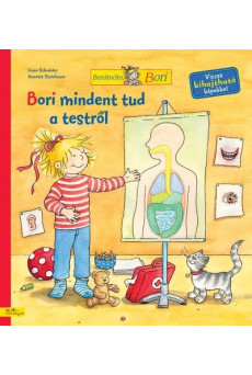 Bori mindent tud a testről - Vicces kihajtható képekkel