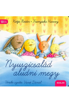 Nyuszicsalád aludni megy