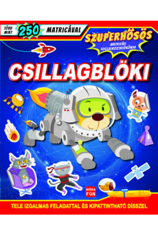 Csillagblöki - Szuperhősös matricás foglalkoztatókönyv