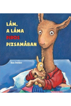 Lám, a láma piros pizsamában