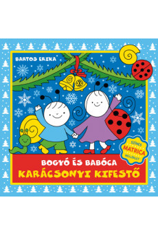 Bogyó és Babóca karácsonyi kifestő
