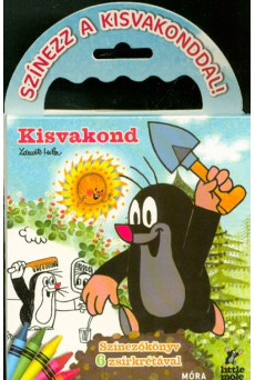Színezz a kisvakonddal! /Színezőkönyv 6 zsírkrétával