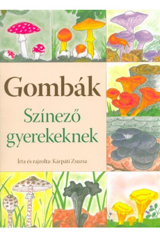 Gombák - Színező gyerekeknek