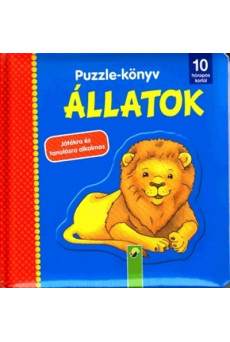 Puzzle-könyv: Állatok /10 hónapos kortól