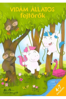 Vidám állatos fejtörők 4-7 éveseknek