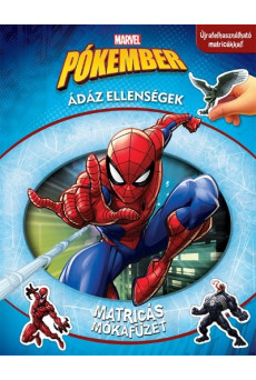Matricás mókafüzet: Pókember