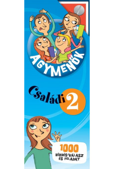 Agymenők: Családi kártyacsomag 2 - 1000 érdekes kérdés, válasz és szórakoztató feladat az egész családnak