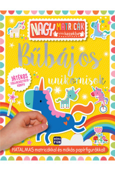 Bűbájos unikornisok - Nagy matricák a kis kezekbe