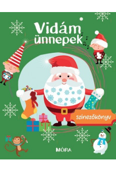 Vidám ünnepek - Színezőkönyv §K