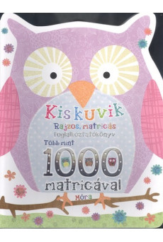 Kis Kuvik - Rajzos, matricás foglalkoztatókönyv /Több mint 1000 matricával