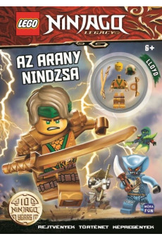 Lego Ninjago: Az arany nindzsa foglalkoztatókönyv - Lloyd minifigurával