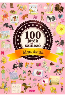 100 játék és színező - Lányoknak