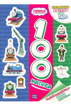 Thomas, a gőzmozdony: 100 matrica /Foglalkoztatókönyv 100 matricával