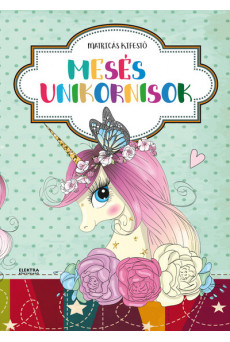 Mesés unikornisok - Matricás kifestő