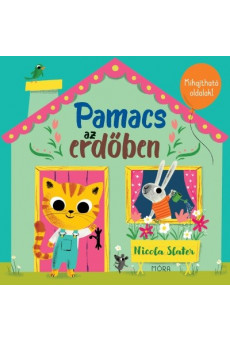 Pamacs az erdőben - Lapozó kihajtható oldalakkal