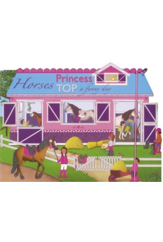 Princess TOP - Horses: a funny day (blue)