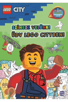 LEGO City: Színezz velünk! - Üdv Lego Cityben! - A LEGO City KALANDOK tévéfilmsorozat alapján