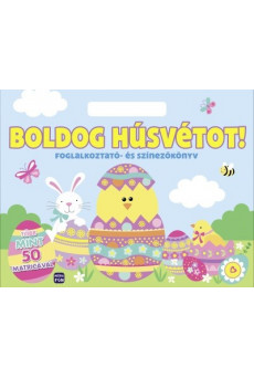 Boldog húsvétot! - Foglalkoztató és színező §H