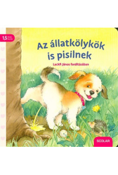 Az állatkölykök is pisilnek