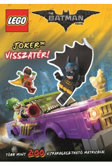 Lego Batman - Joker visszatér /Matricás foglalkoztató