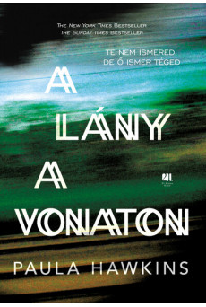 A lány a vonaton - Paula Hawkins - keménytáblás, zöld borítós