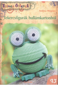 Tekercsfigurák hullámkartonból /színes ötletek 93.