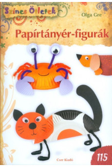 Papírtányér-figurák /színes ötletek 115.