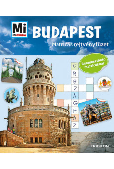 Budapest /Mi MICSODA Matricás rejtvényfüzet - Beragasztható matricákkal