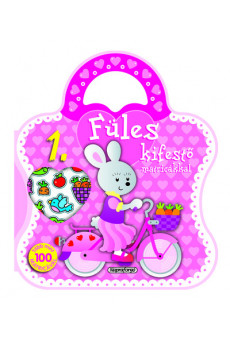 Füles kifestő matricákkal 1. - Bicikli