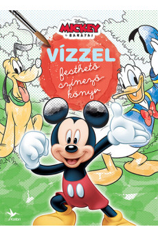 Vízzel festhető színezőkönyv: Mickey egér és barátai