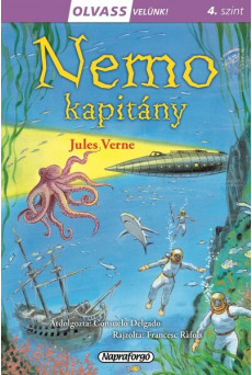Nemo kapitány - Olvass velünk! (4. szint)