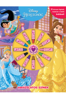 Disney Hercegnők: Varázslatos színek (színezőkönyv)