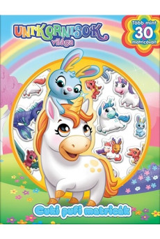 Unikornisok világa: Cuki pufi matricák