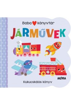 Babakönyvtár - Járművek - Kukucskálós könyv