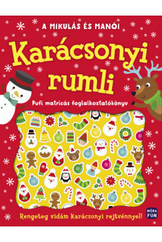 A Mikulás és manói - Karácsonyi rumli - Pufi matricás foglalkoztatókönyv §K