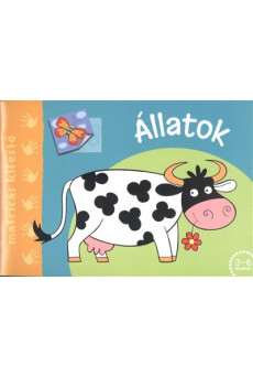 Állatok /Matricás kifestő