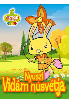 Nyuszi vidám húsvétja - Piktor Színező §H