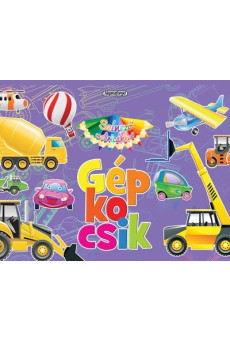 Színező matricákkal - Gépkocsik