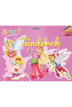 Színező matricákkal - Tündérek