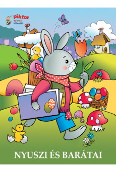 Nyuszi és barátai - Piktor színes kifestő §H