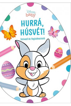 Hurrá, Húsvét! - Disney Baby (tojás alakú színező) §H