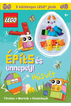 Lego Iconic: Építs és ünnepelj! - Húsvét - 3 különleges LEGO játék §H