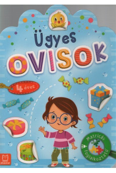 Matricás foglalkoztató - Ügyes ovisok 4 éves 
