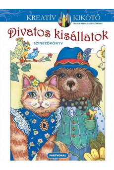 Divatos kisállatok - Színezőkönyv