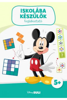 Disney Suli :Iskolába készülök - Disney Suli matricás foglalkoztató