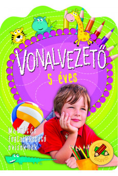 Vonalvezető 5 éves - Matricás foglalkoztató ovisoknak