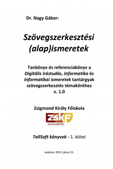Szövegszerkesztési (alap)ismeretek (e-könyv)