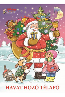 Havat hozó Télapó - PIKTOR Színes kifestő §K